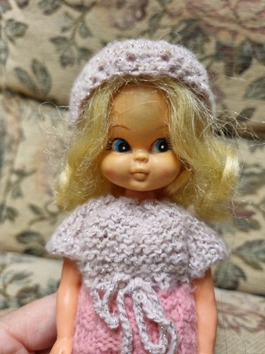Vintage doll 1970s - doll,, with