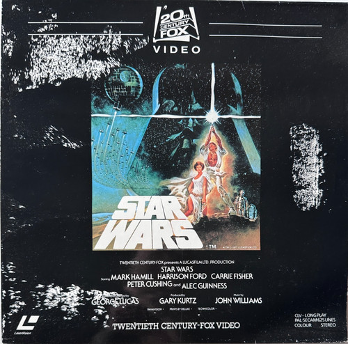 Star wars laserdisc 20th - wars,