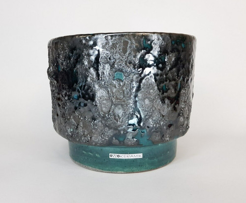 Retro otto keramik turquoise - otto,