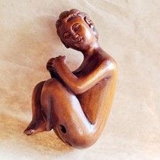 M7970 hand carved boxwood - m7970,