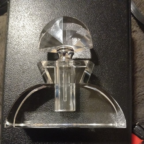 Large heavy glass vintage - large,