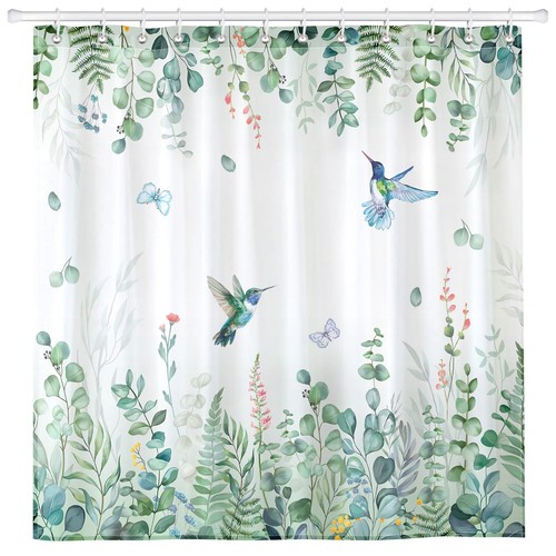 Eucalyptus humming bird shower - humming,