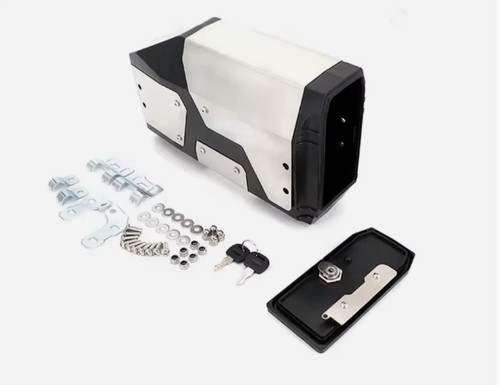 Motorcycle left side tool box - left, tool-box
