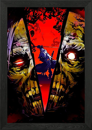 Ninja gaiden framed wall art - gaiden,