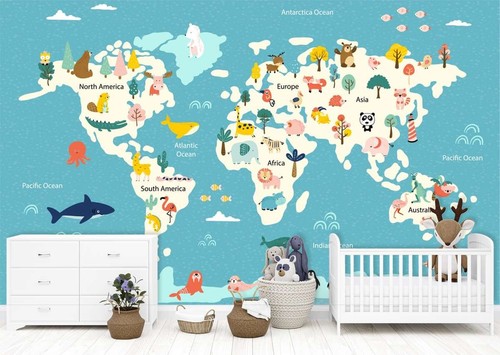 Fleece photo wallpaper mural