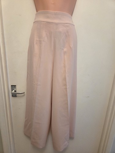 Zara pink flared trousers size - zara,