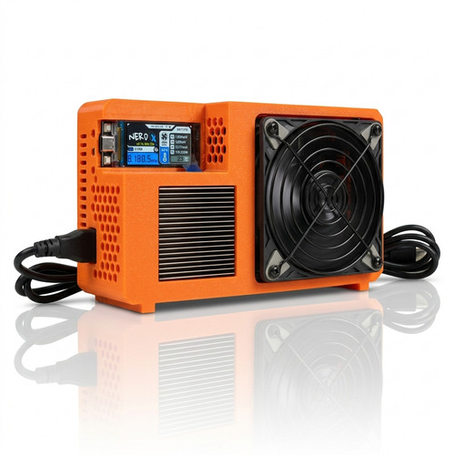 Nerdqx orange bitcoin - orange, solo
