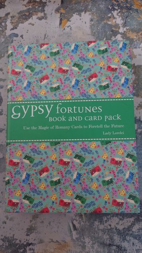 Gypsy fortune book and - fortune, card