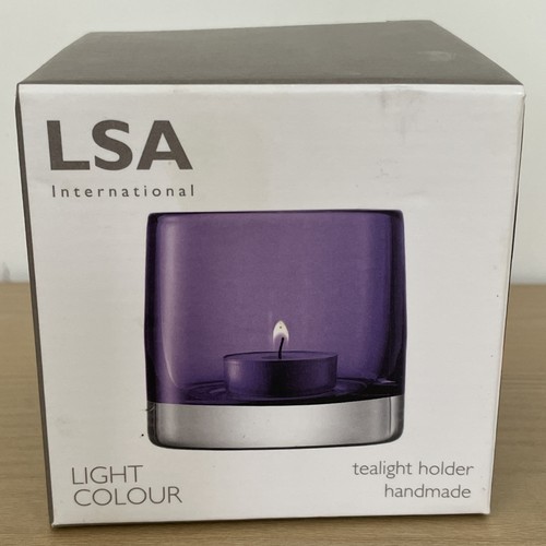 Lsa glass tealight - lsa, holder