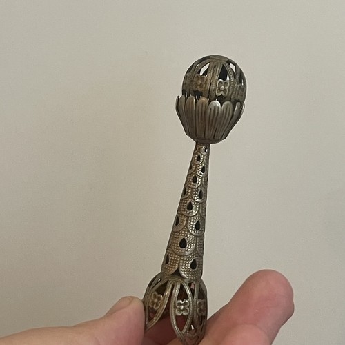 Antique pewter tussie - antique,