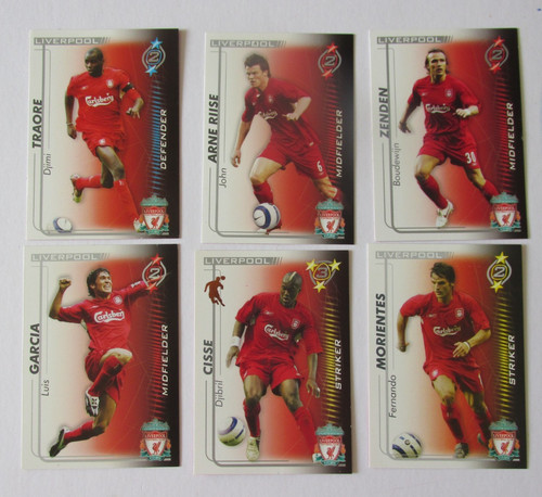 Liverpool shoot out cards - out,