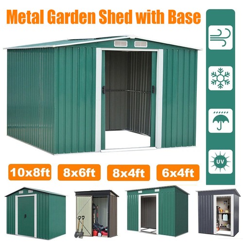 Metal garden shed 8 x - garden, 4,