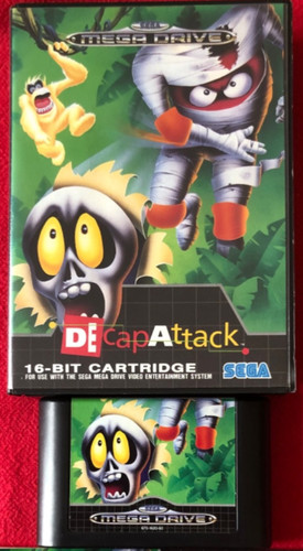 Decap attack for sega mega - attack,