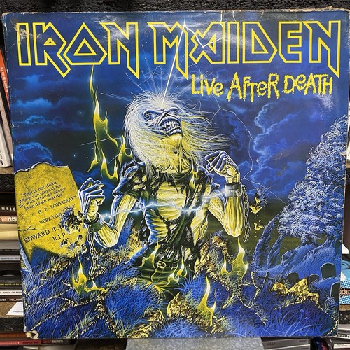 Iron maiden live after death - after,