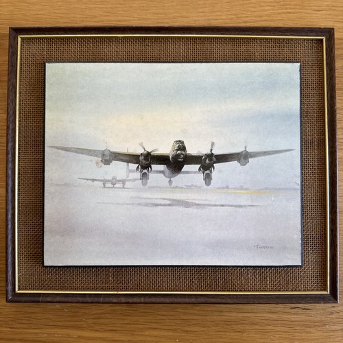 Vintage lancaster bomber - vintage,