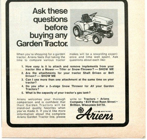 1977 small print ariens - 1977,