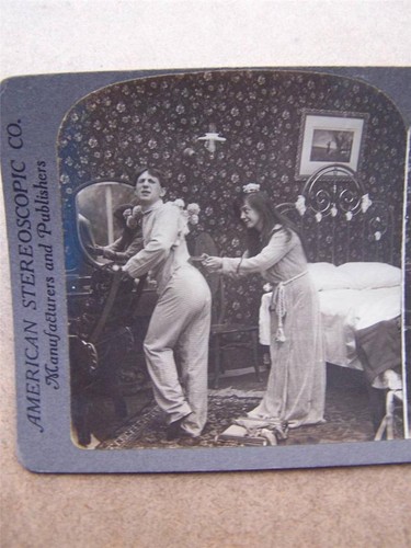 Stereo view stereoscopic - stereo, comic