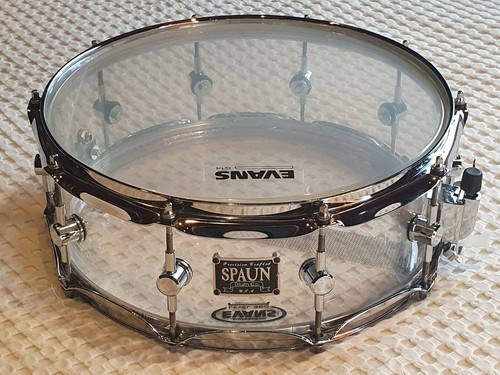 Spaun acrylic clear snare - spaun,