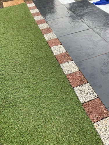 Garden edging border bricks - edging,