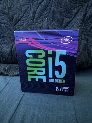 Sealed intel core 9600k - intel,