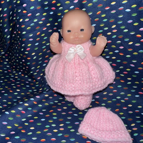 Hand knitted dolls clothes - hand,