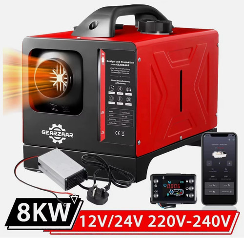 Gearzaar 8kw air diesel heater - 8kw,