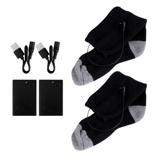 Heated socks usb rechargeable - heated,