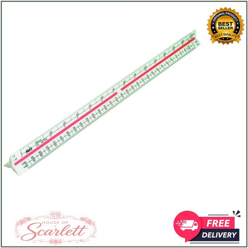 300mm red plastic - red, triangular
