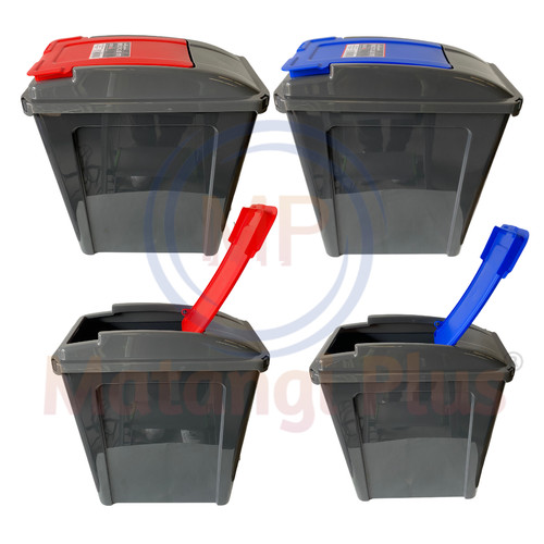Wham recycle slimline bin - wham, &