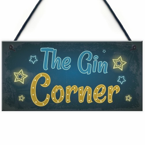 Gin corner signs - corner,
