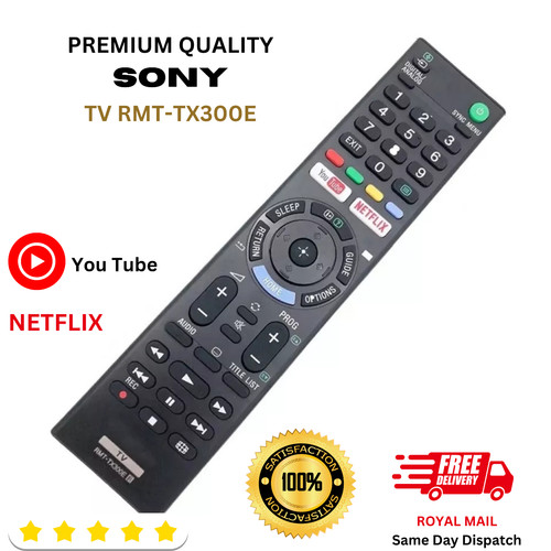 Sony rmt tx300e replacement - sony, tv