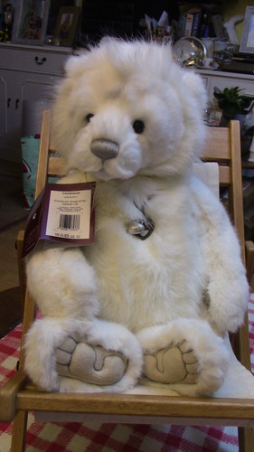 Retired charlie bear - charlie,
