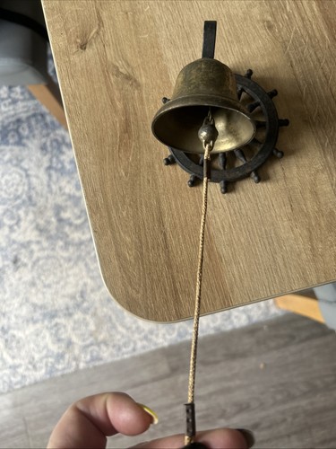 Vintage ships bell inches - bell,