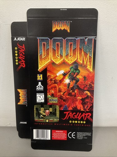 Atari jaguar doom box only - ,