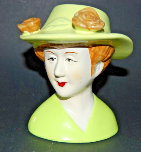 Vintage art deco ceramic - vintage, bust