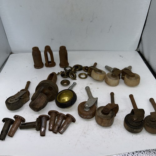 Mixed lot antique - antique, bed