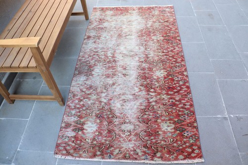 Turkish vintage rug 3x6 - 3,3x6,2, ft