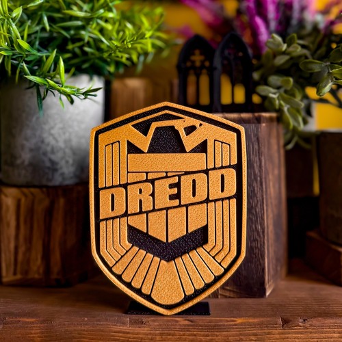Judge dredd badge classic - dredd,