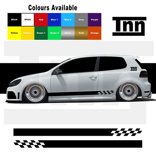Side stickers for polo - vw,