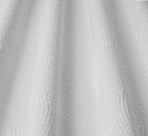 Ecru spotty jacquard curtain - ecru,