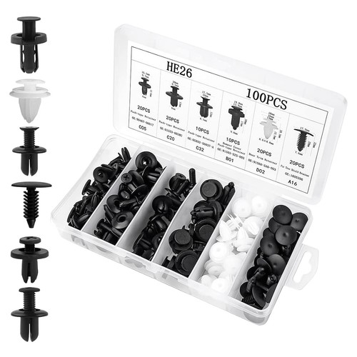 100pcs car body fastener - fastener, clips