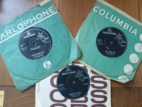 The beatles 45rpm vinyl - beatles,