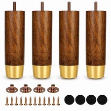 Wooden furniture legs set - wooden,