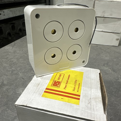 Loud quad piezo siren - piezo,