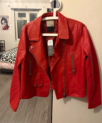 Trend women red leather - red,