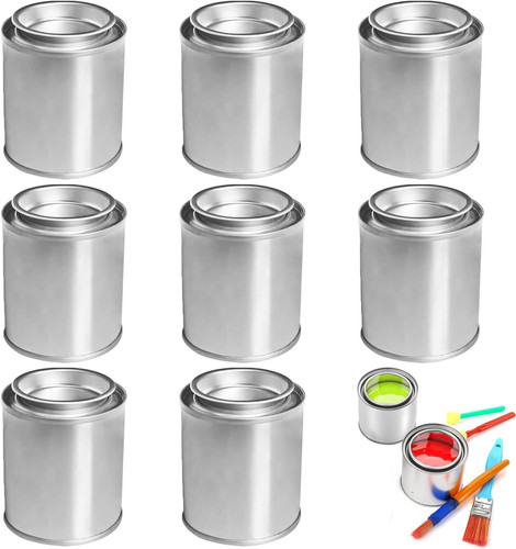 Tin can with - with, lid