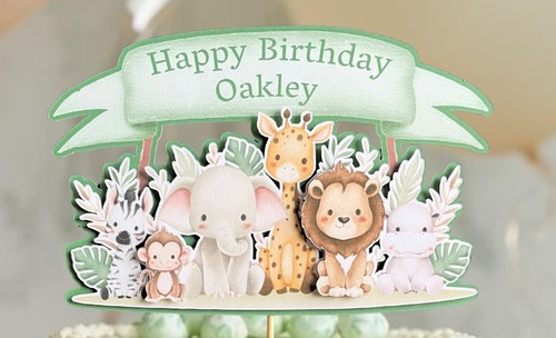 Personalised safari animal - safari,