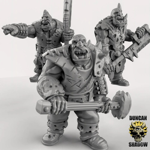 Ogre with twohanded weapons