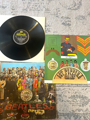Sgt peppers vinyl pcs 7027 - sgt,