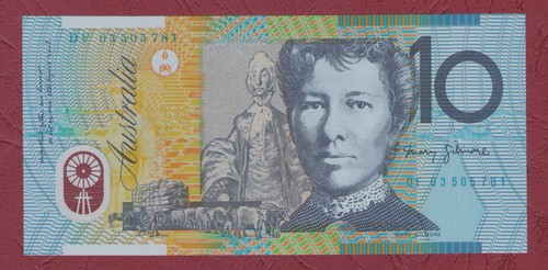 Australian banknote ten - banknote,
